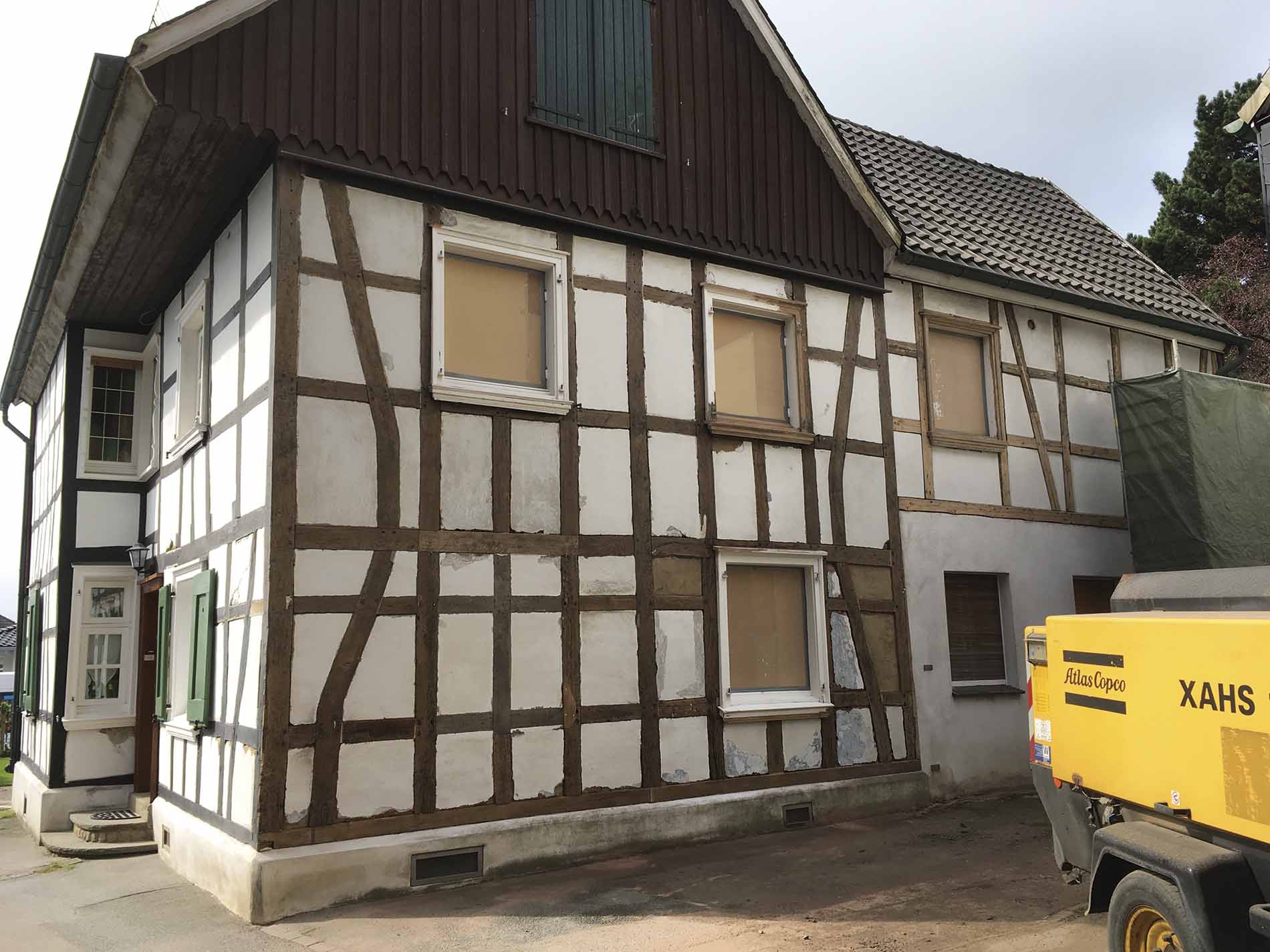 Ferienwohnung in Ennepetal Voerde „1826“ - Außenansicht vorher