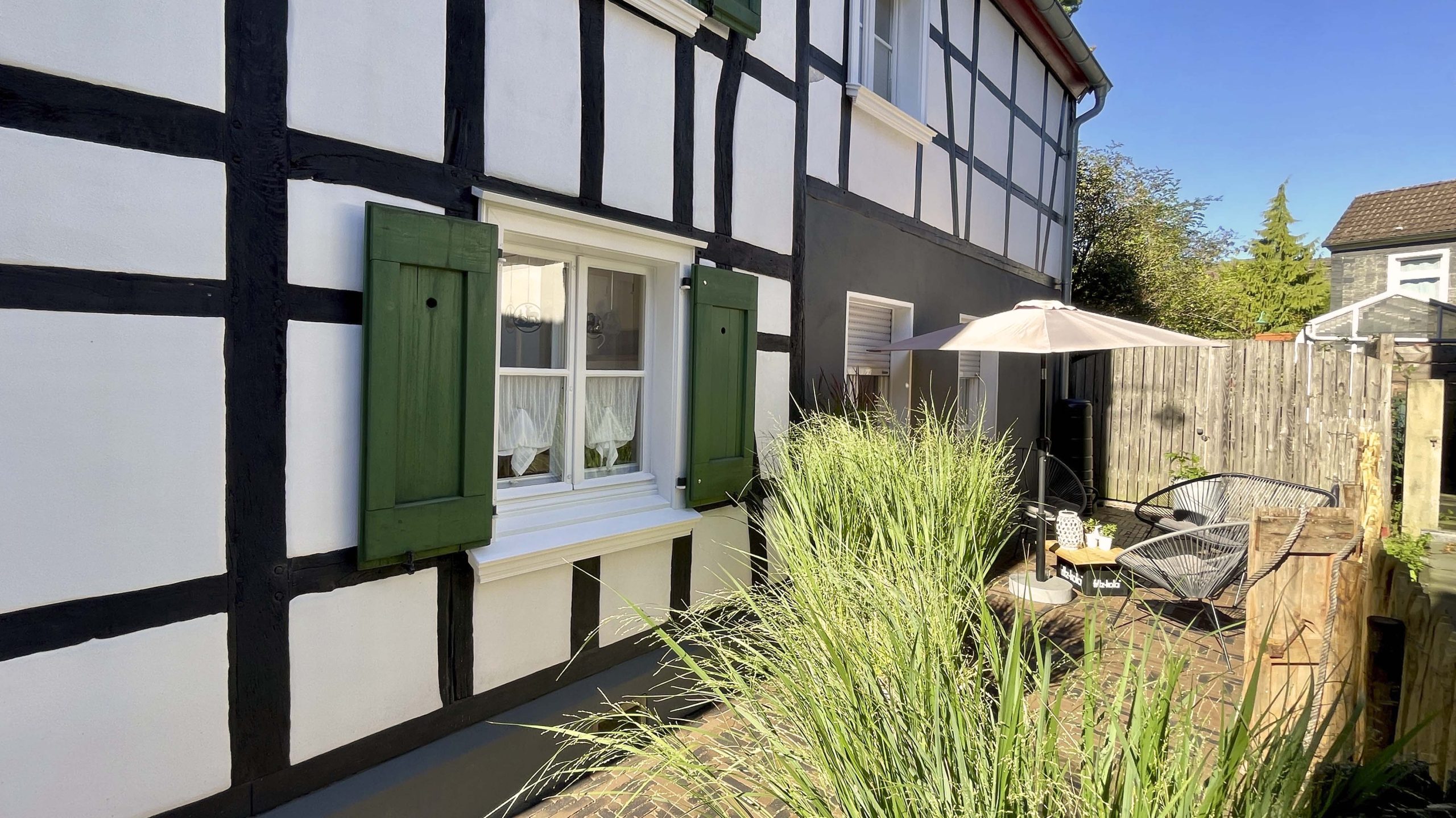 Ferienwohnung in Ennepetal Voerde „1826“ - Gärtchen