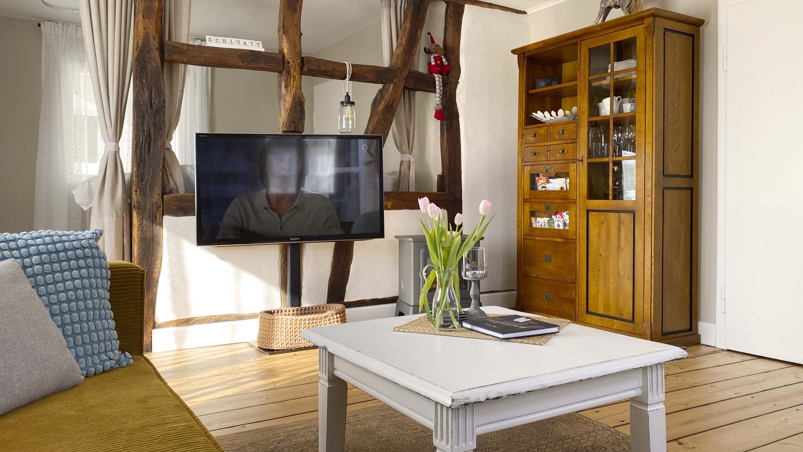 Ferienwohnung in Ennepetal Voerde „1826“ - Wohnzimmer